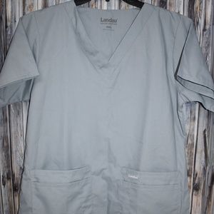 Landau Womens Small Scrub Top New
